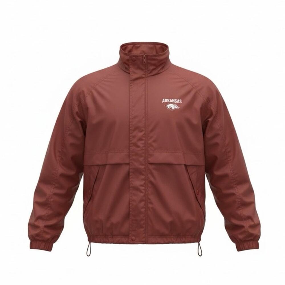 Arkansas Razorbacks Windbreaker Jacket Sportswear size large